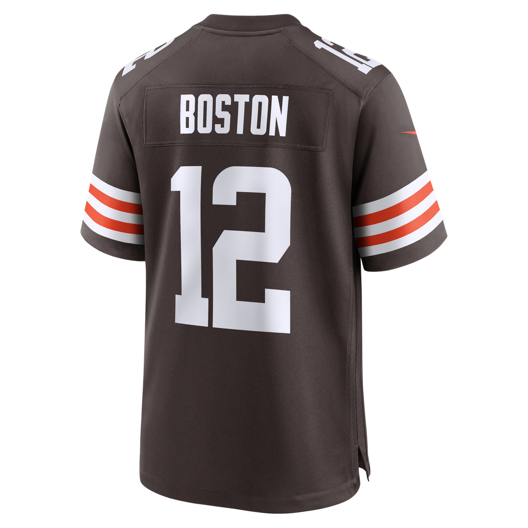 Cleveland Browns Denzel Boston Nike Brown Game Jersey product image 7, provided for visual reference and product detail