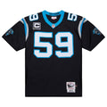 Carolina Panthers Luke Kuechly Mitchell & Ness Black 2013 Authentic Throwback Retired Player Jersey product image 1,