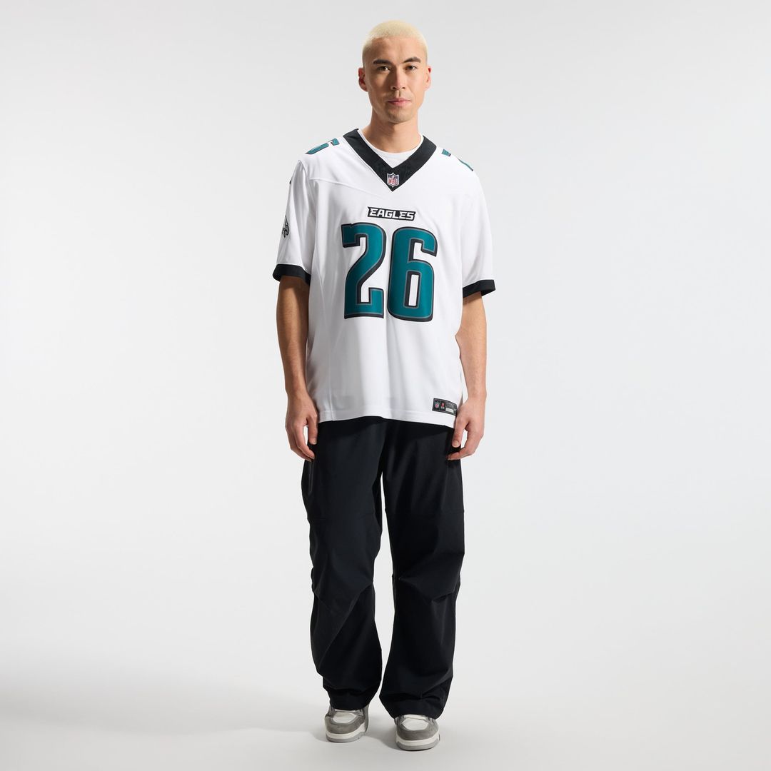 Philadelphia Eagles Saquon Barkley Nike Kelly Green Alternate Vapor F.U.S.E. Stitched Limited Jersey product image 10,