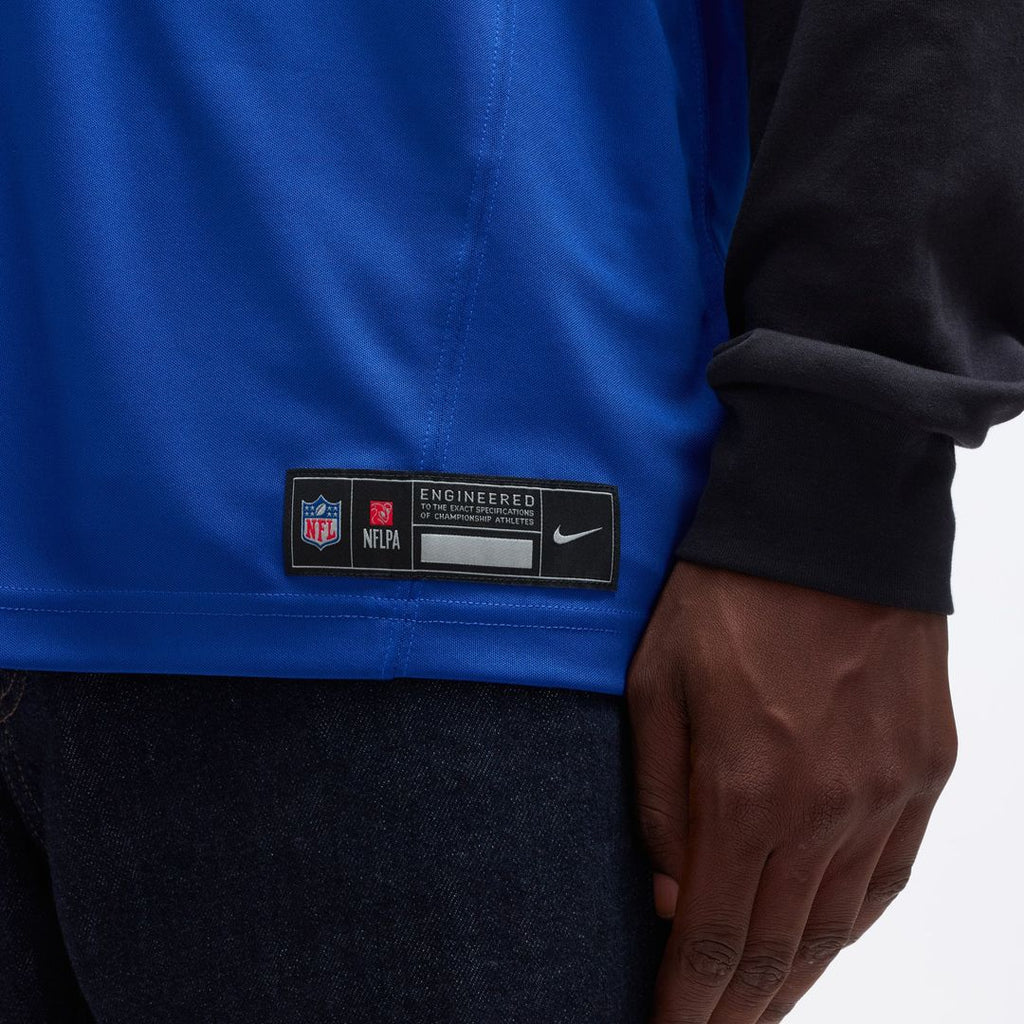 New York Giants Malik Nabers Nike Royal Vapor F.U.S.E. Limited Jersey product image 9, provided for visual reference and
