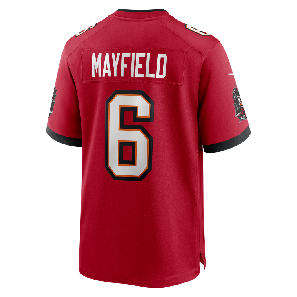 Tampa Bay Buccaneers Baker Mayfield Nike Orange Throwback Game Jersey product image 19, provided for visual reference and