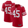 San Francisco 49ers Nick Martin Nike Scarlet Team Game Jersey product image 1, provided for visual reference and product
