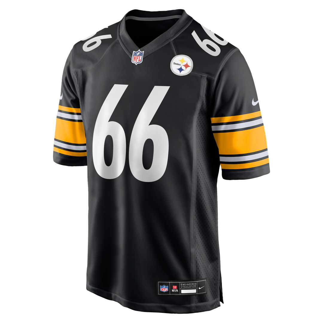 Pittsburgh Steelers Mason McCormick Nike Black Game Jersey product image 2, provided for visual reference and product detail
