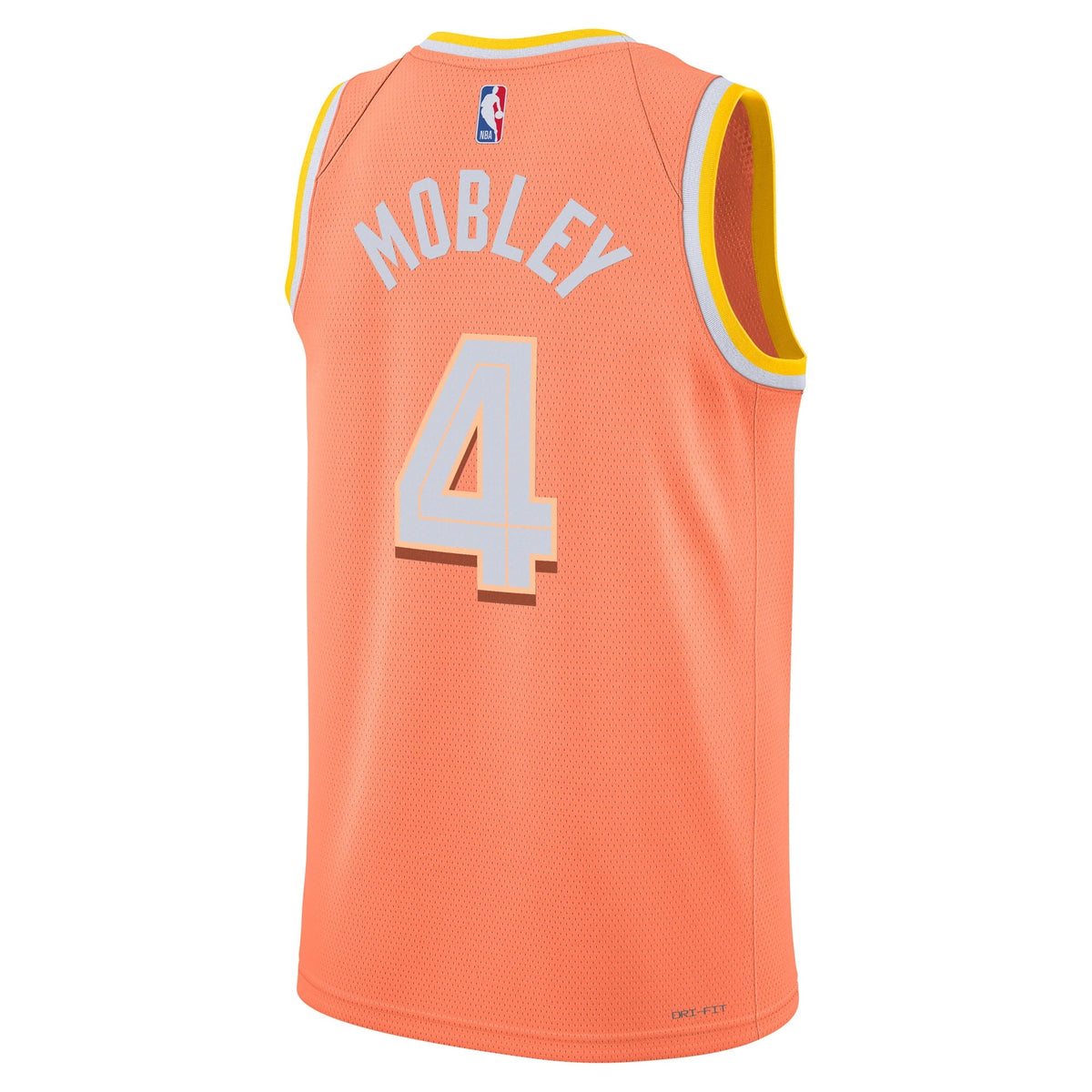 Cleveland Cavaliers Nike 2025/26 City Edition Swingman Jersey - Orange - Evan Mobley - Unisex product image 4, provided for