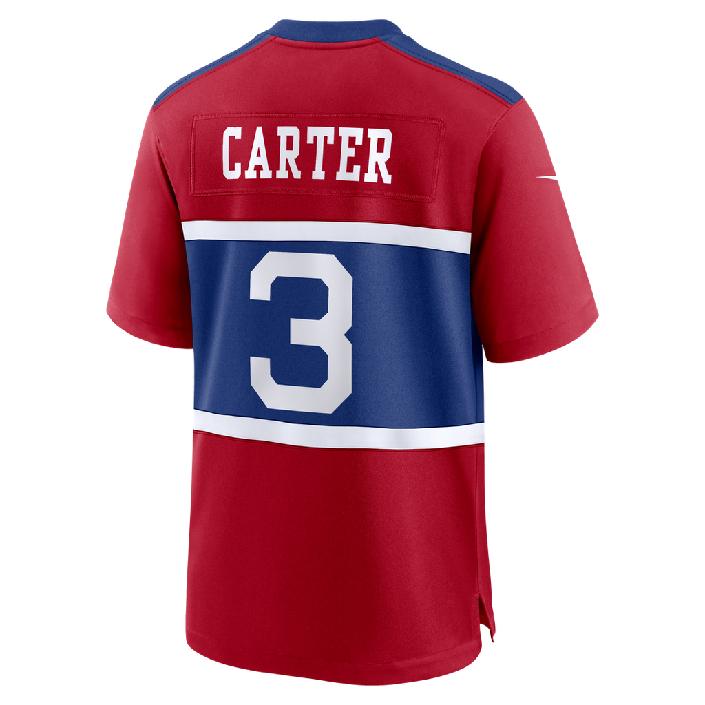 New York Giants Nike Red Alternate Game Jersey product image 9, provided for visual reference and product detail review