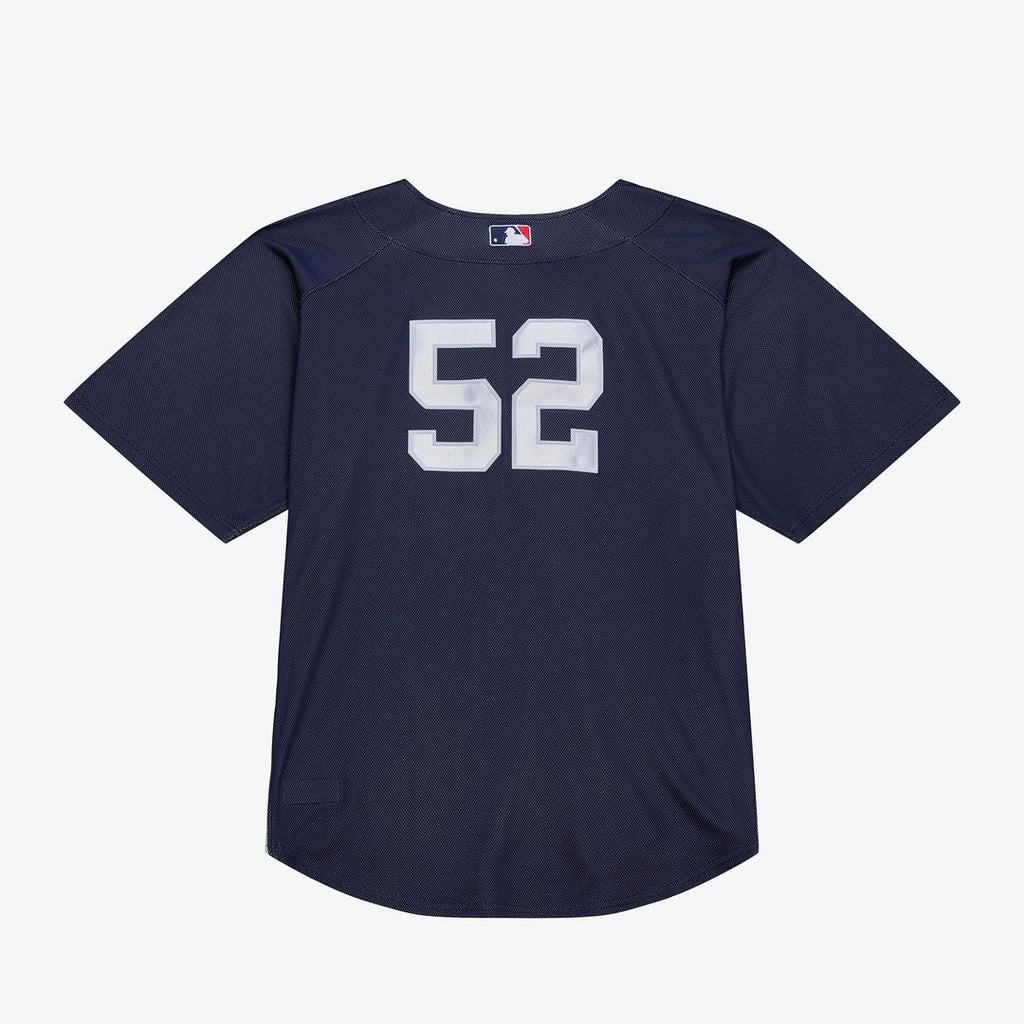 New York Yankees CC Sabathia Mitchell & Ness Navy 2009 Authentic Batting Practice Jersey product image 2, provided for