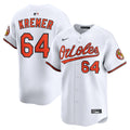 Baltimore Orioles Dean Kremer Nike White Home Limited Player Jersey product image 1, provided for visual reference and