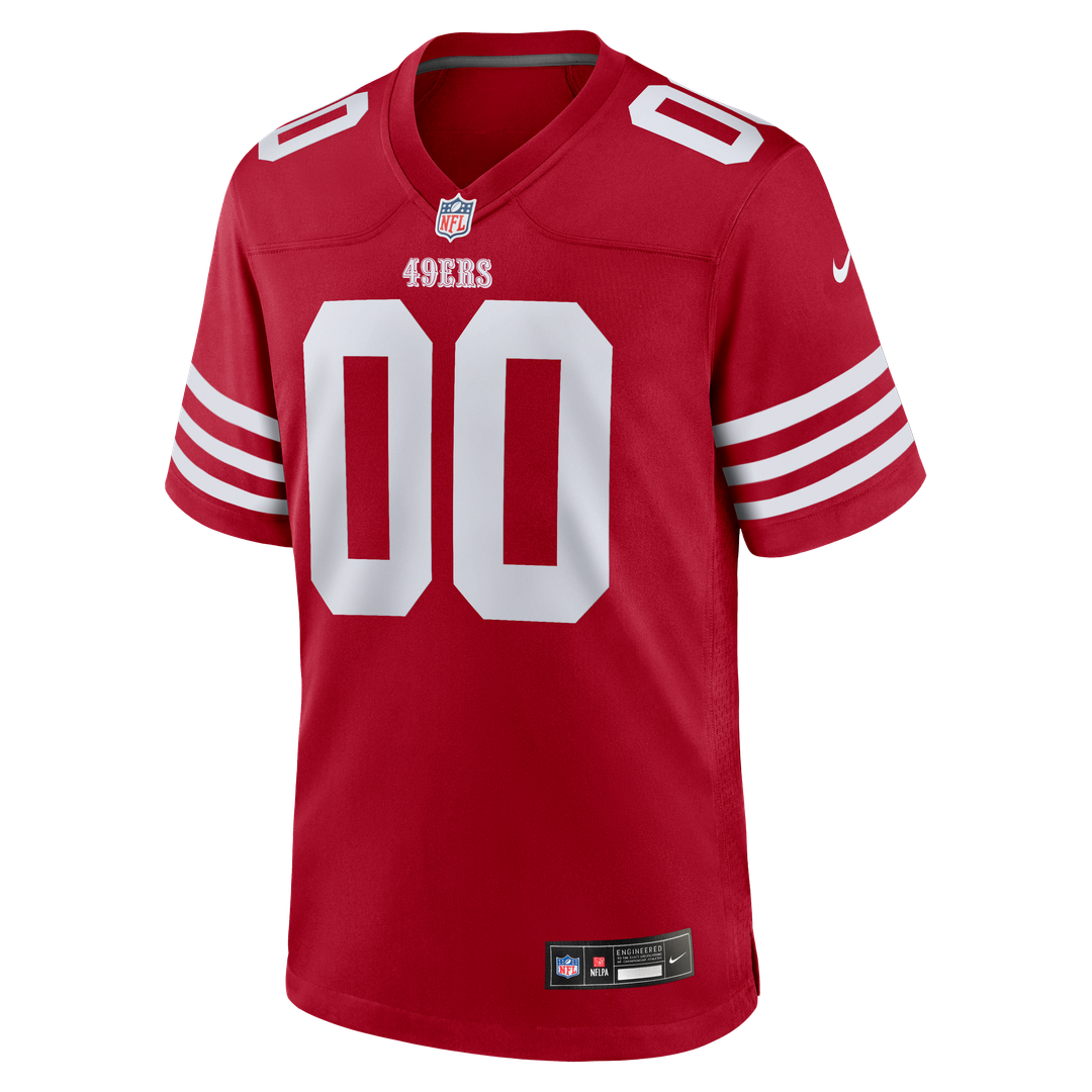 San Francisco 49ers Nike White Game Custom Player Jersey product image 8, provided for visual reference and product detail
