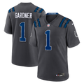 Indianapolis Colts Ahmad Sauce Gardner Nike Anthracite 2026 Rivalries Collection Game Jersey product image 1, provided for