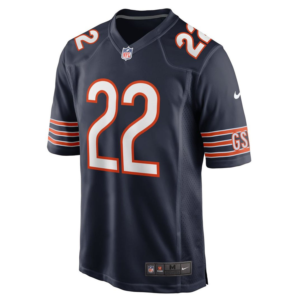 Chicago Bears Elijah Hicks Nike Navy Team Game Jersey product image 2, provided for visual reference and product detail