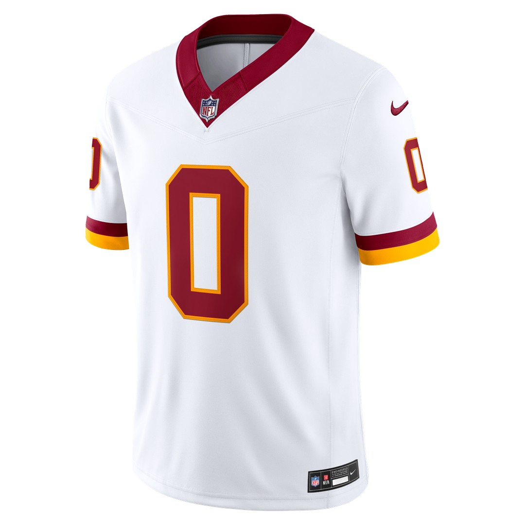 Washington Commanders Mike Sainristil Nike White Vapor F.U.S.E. Stitched Limited Jersey product image 5, provided for visual