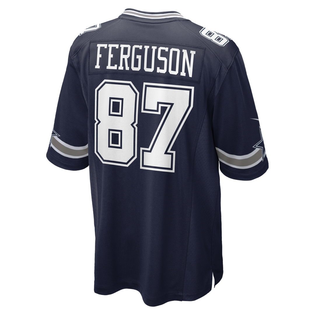 Dallas Cowboys Jake Ferguson Nike Navy Team Game Jersey product image 11, provided for visual reference and product detail
