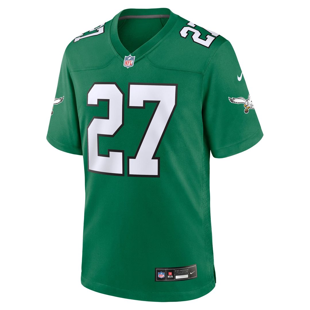 Philadelphia Eagles Quinyon Mitchell Nike Midnight Green Team Game Jersey product image 14, provided for visual reference
