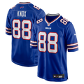 Buffalo Bills Dawson Knox Nike Royal Game Player Jersey product image 1, provided for visual reference and product detail