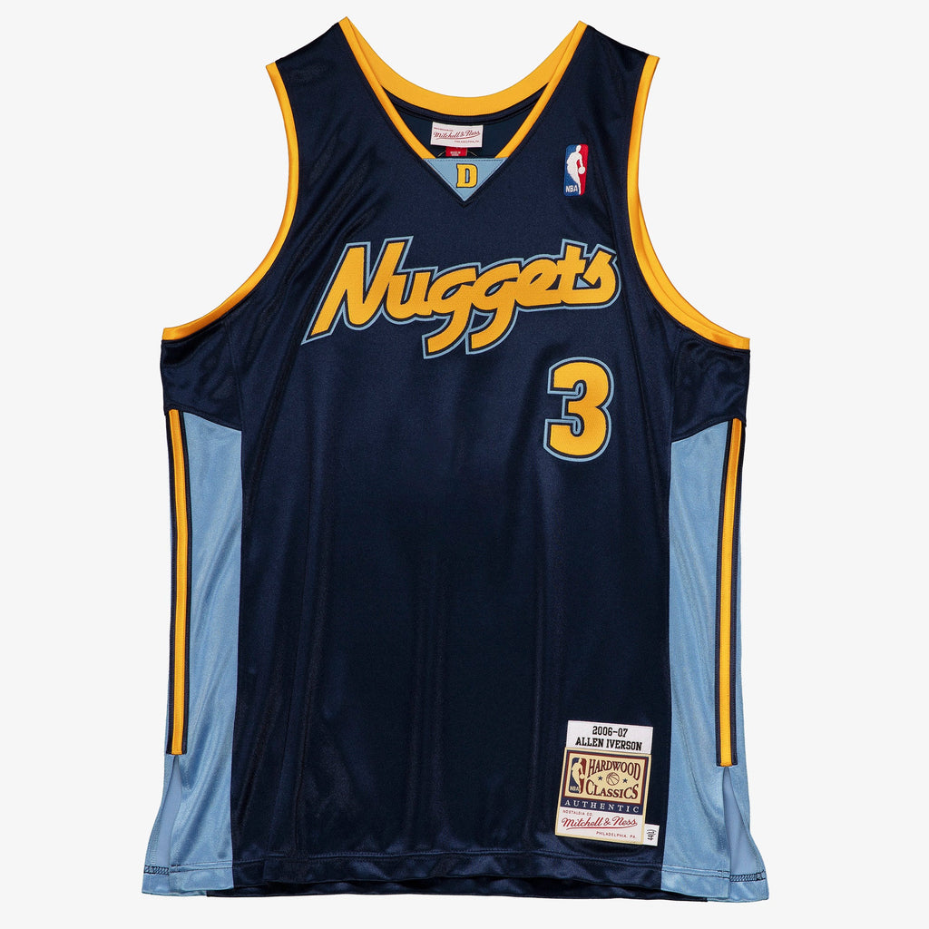 Denver Nuggets Mitchell & Ness Authentic Jersey Allen Iverson 2006-07 product image 1, provided for visual reference and