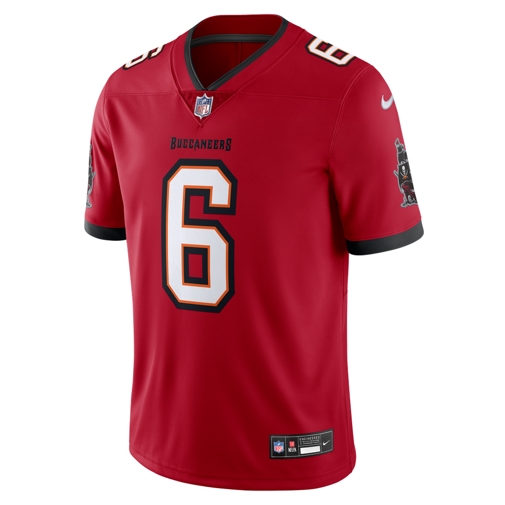 Tampa Bay Buccaneers Baker Mayfield Nike Red Vapor Untouchable Limited Jersey product image 6, provided for visual reference