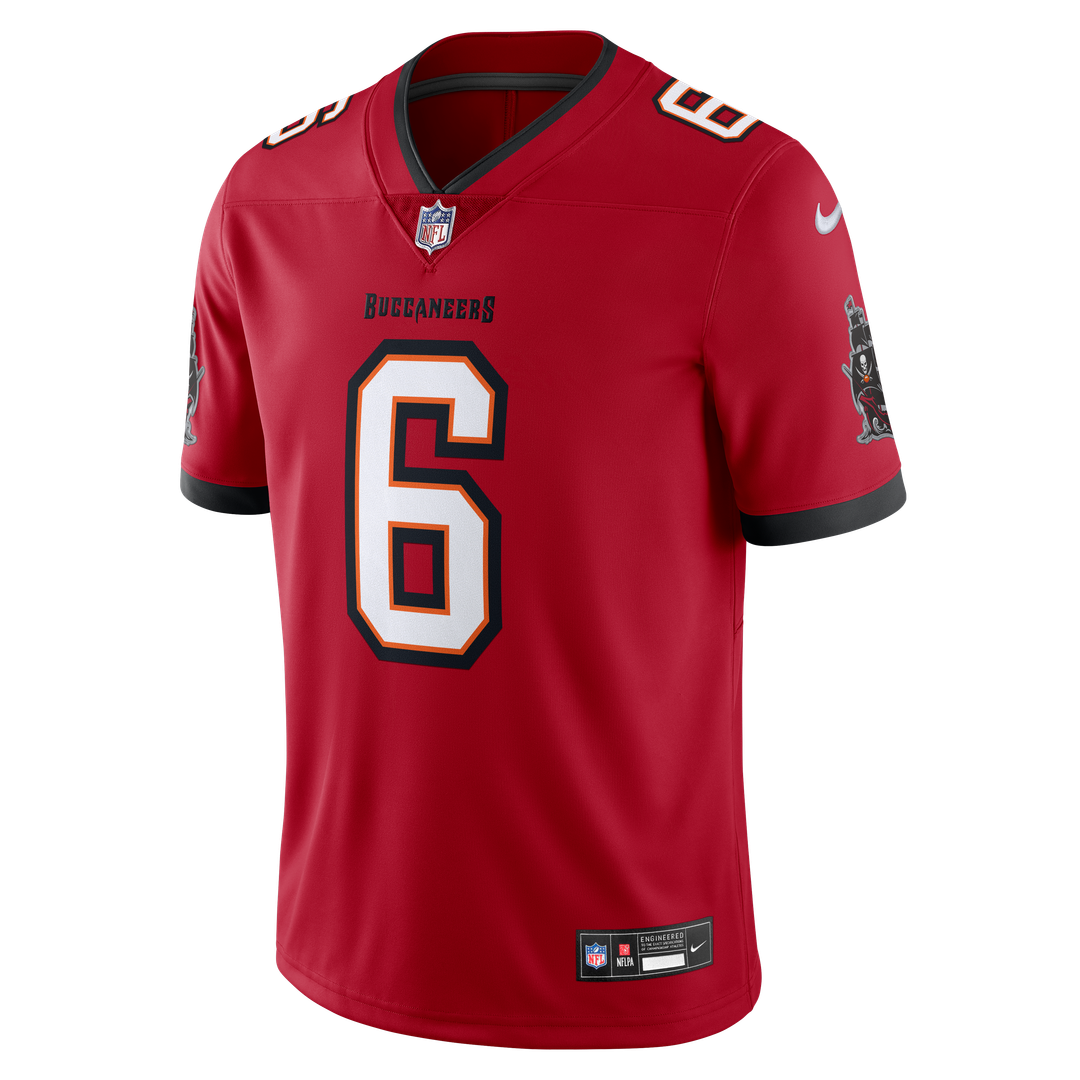 Tampa Bay Buccaneers Baker Mayfield Nike Red Vapor Untouchable Limited Jersey product image 6, provided for visual reference