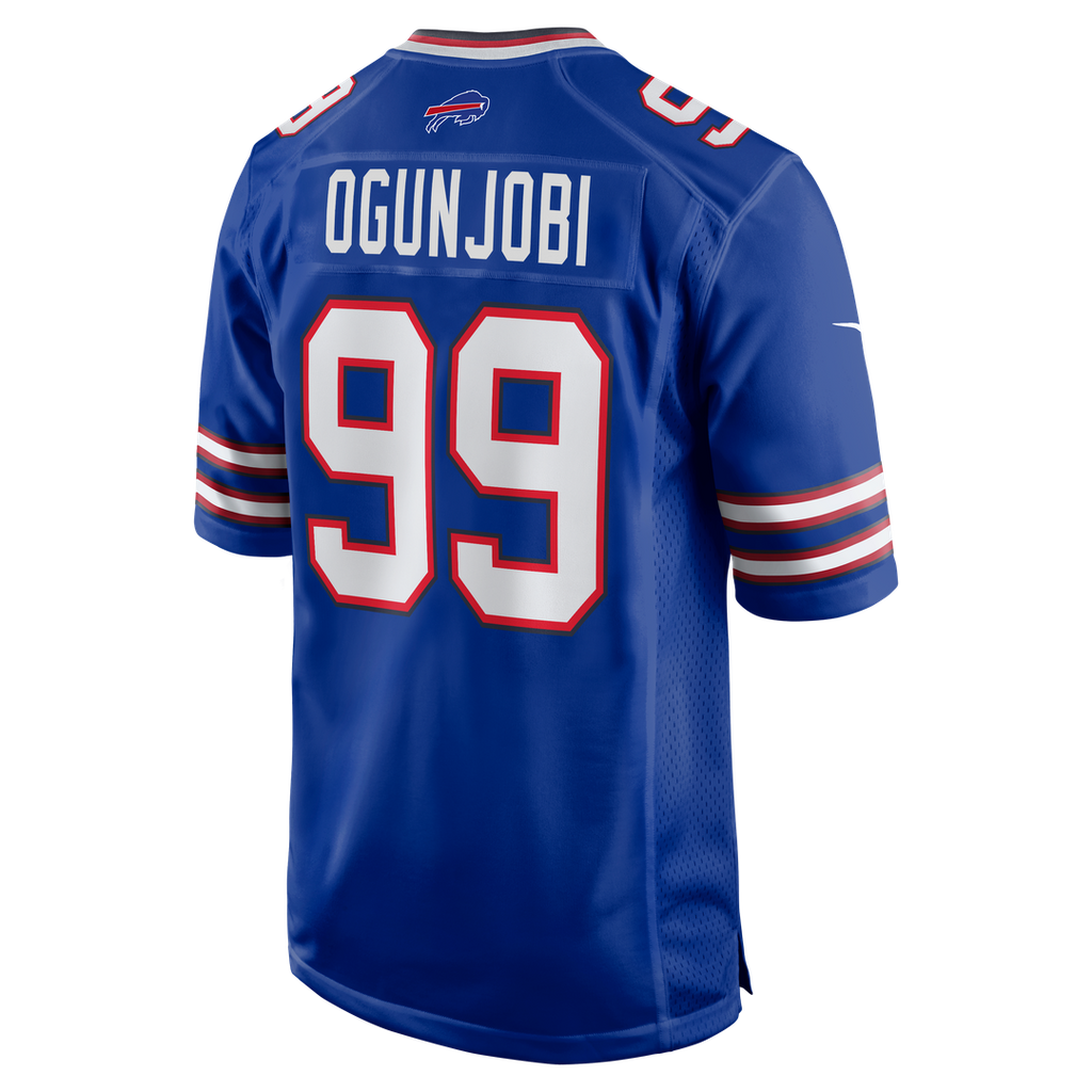 Buffalo Bills Larry Ogunjobi Nike Royal Team Game Jersey product image 3, provided for visual reference and product detail