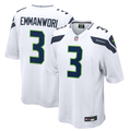 Seattle Seahawks Nick Emmanwori Nike White Game Jersey product image 1, provided for visual reference and product detail