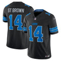 Detroit Lions Amon-Ra St. Brown Nike Black 2nd Alternate Vapor F.U.S.E. Limited Jersey product image 1, provided for visual