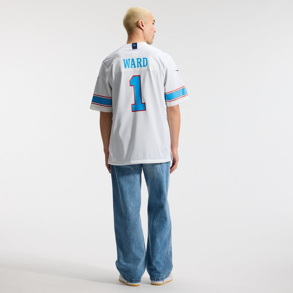 Tennessee Titans Cameron Ward Nike Light Blue Game Jersey product image 31, provided for visual reference and product detail