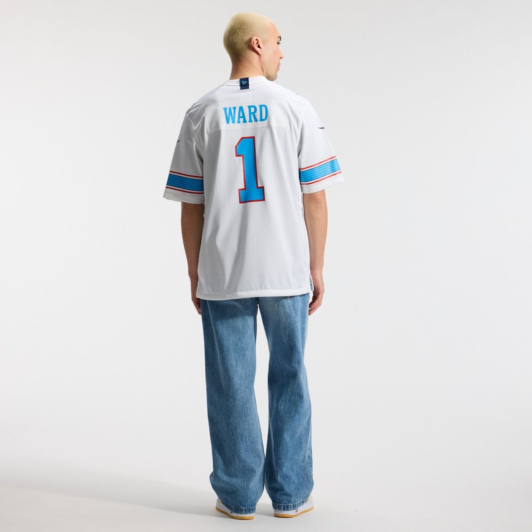 Tennessee Titans Cameron Ward Nike Light Blue Game Jersey product image 31, provided for visual reference and product detail