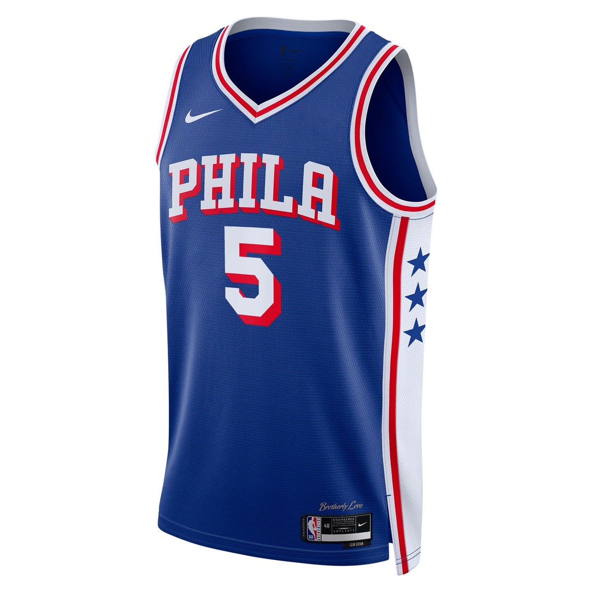 Philadelphia 76ers Nike Icon Edition Swingman Jersey product image 3