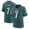 Philadelphia Eagles Kelee Ringo Nike Midnight Green Team Game Jersey product image 1, provided for visual reference and