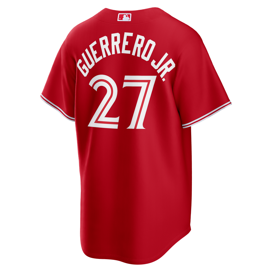 Toronto Blue Jays Vladimir Guerrero Jr. Nike Light Blue Replica Jersey product image 9, provided for visual reference and