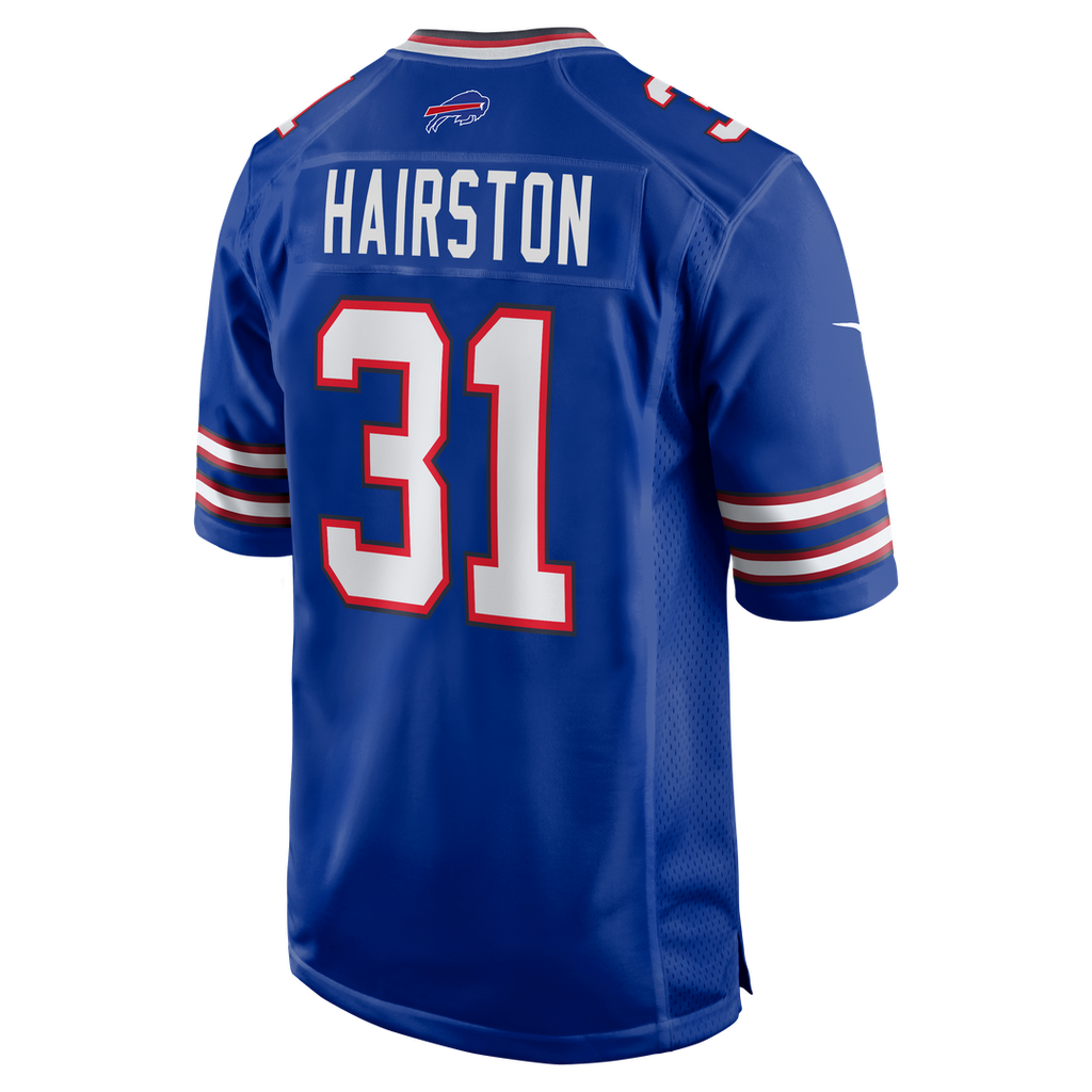 Buffalo Bills Maxwell Hairston Nike Royal Game Player Jersey product image 3, provided for visual reference and product