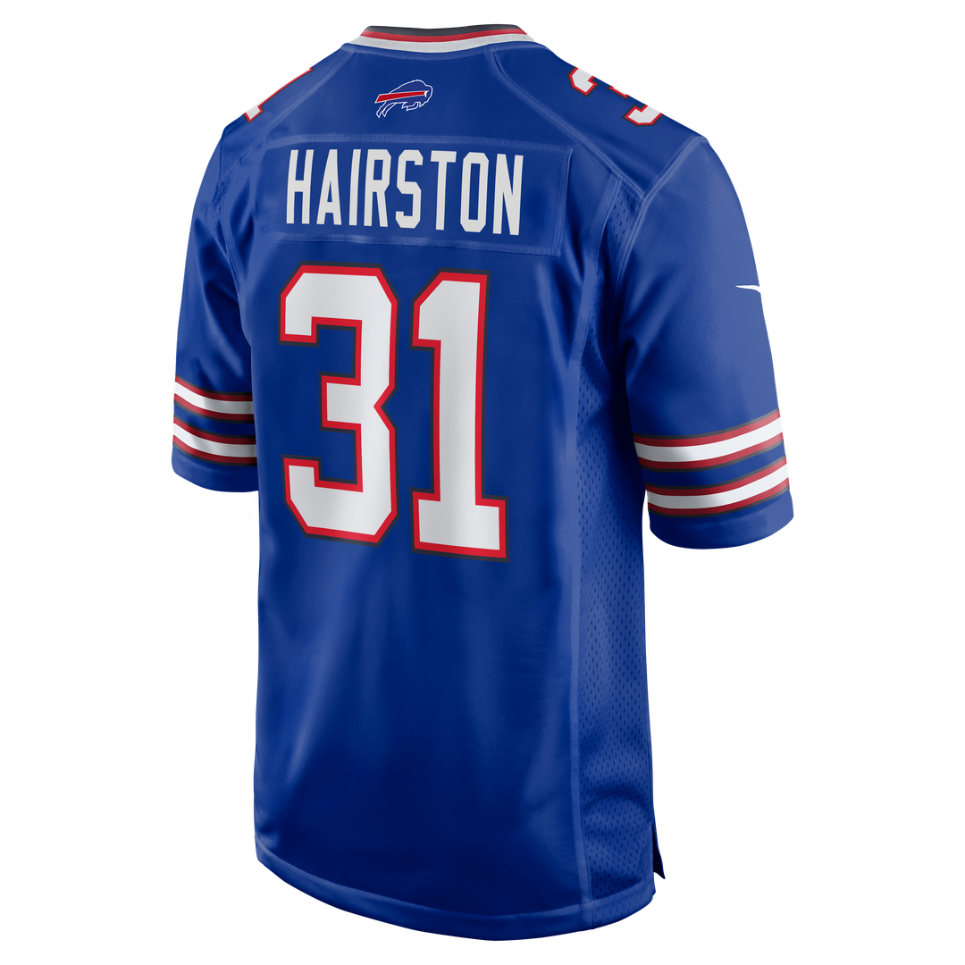 Buffalo Bills Maxwell Hairston Nike Royal Game Player Jersey product image 3, provided for visual reference and product