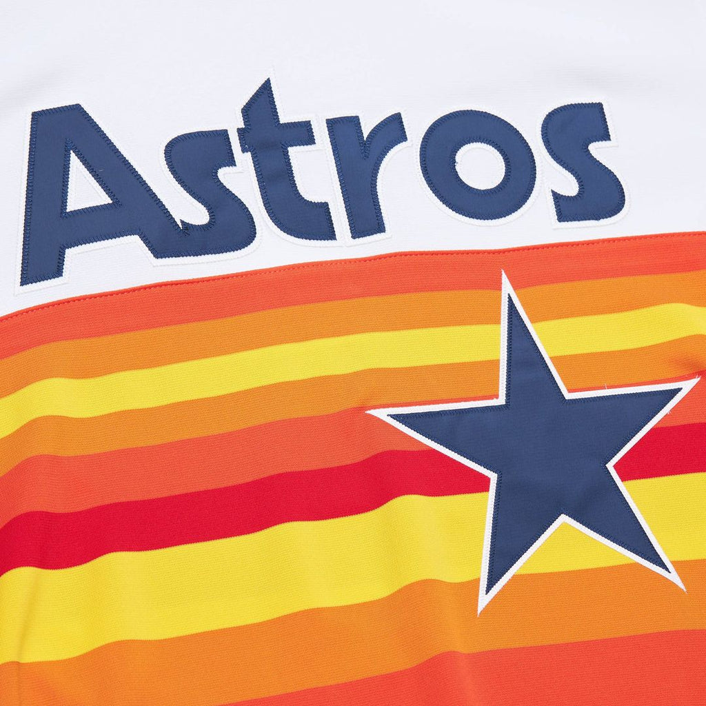 Houston Astros Lance Berkman Mitchell & Ness White 2004 Cooperstown Collection Authentic Throwback Jersey product image 4,