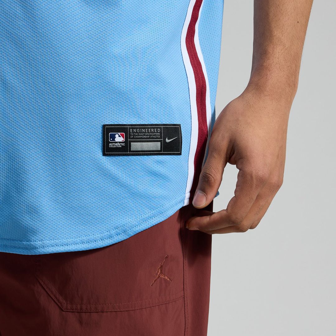 Philadelphia Phillies Nike Cream Alternate 2 Elite Jersey product image 17, provided for visual reference and product detail