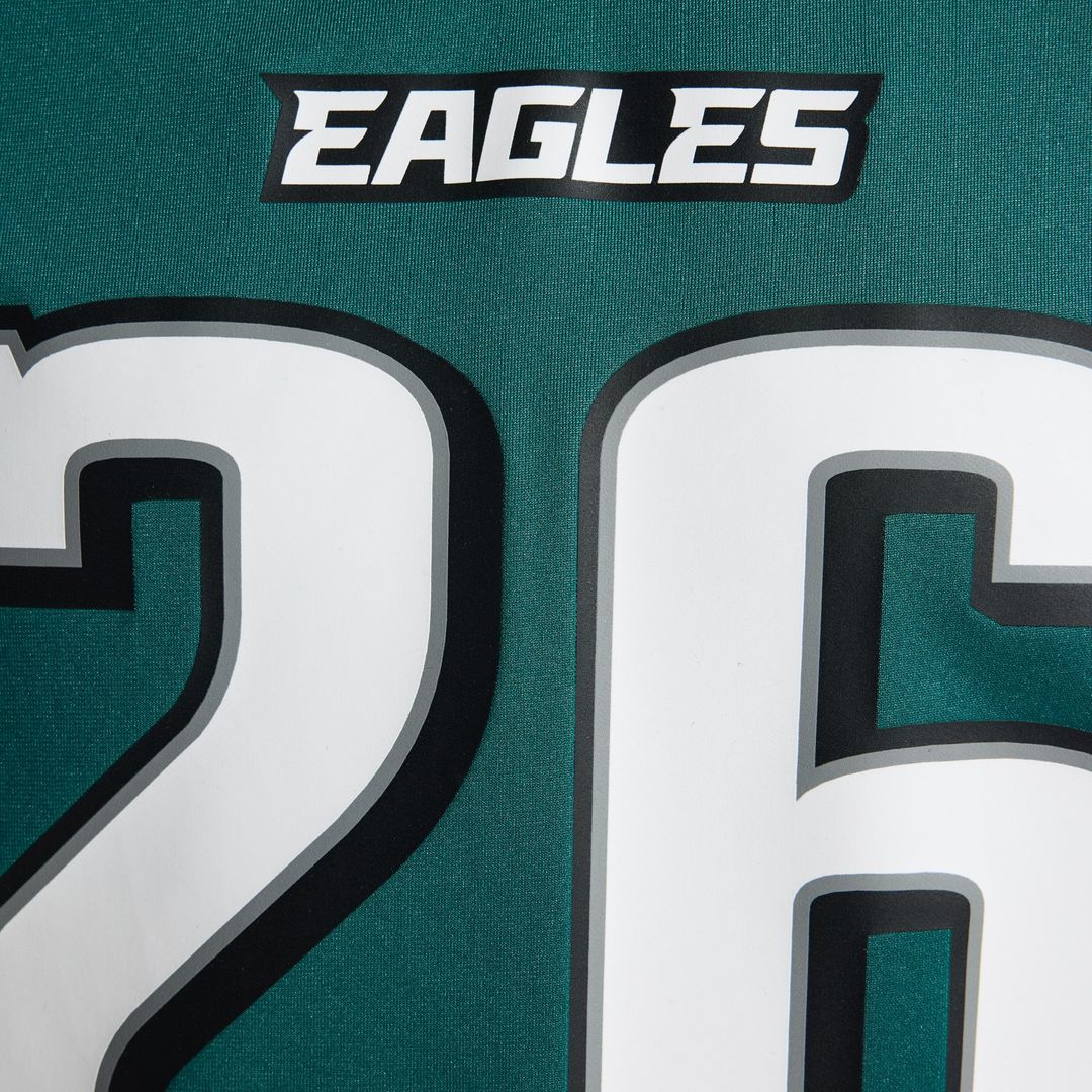 Philadelphia Eagles Saquon Barkley Nike White Game Jersey product image 37, provided for visual reference and product detail