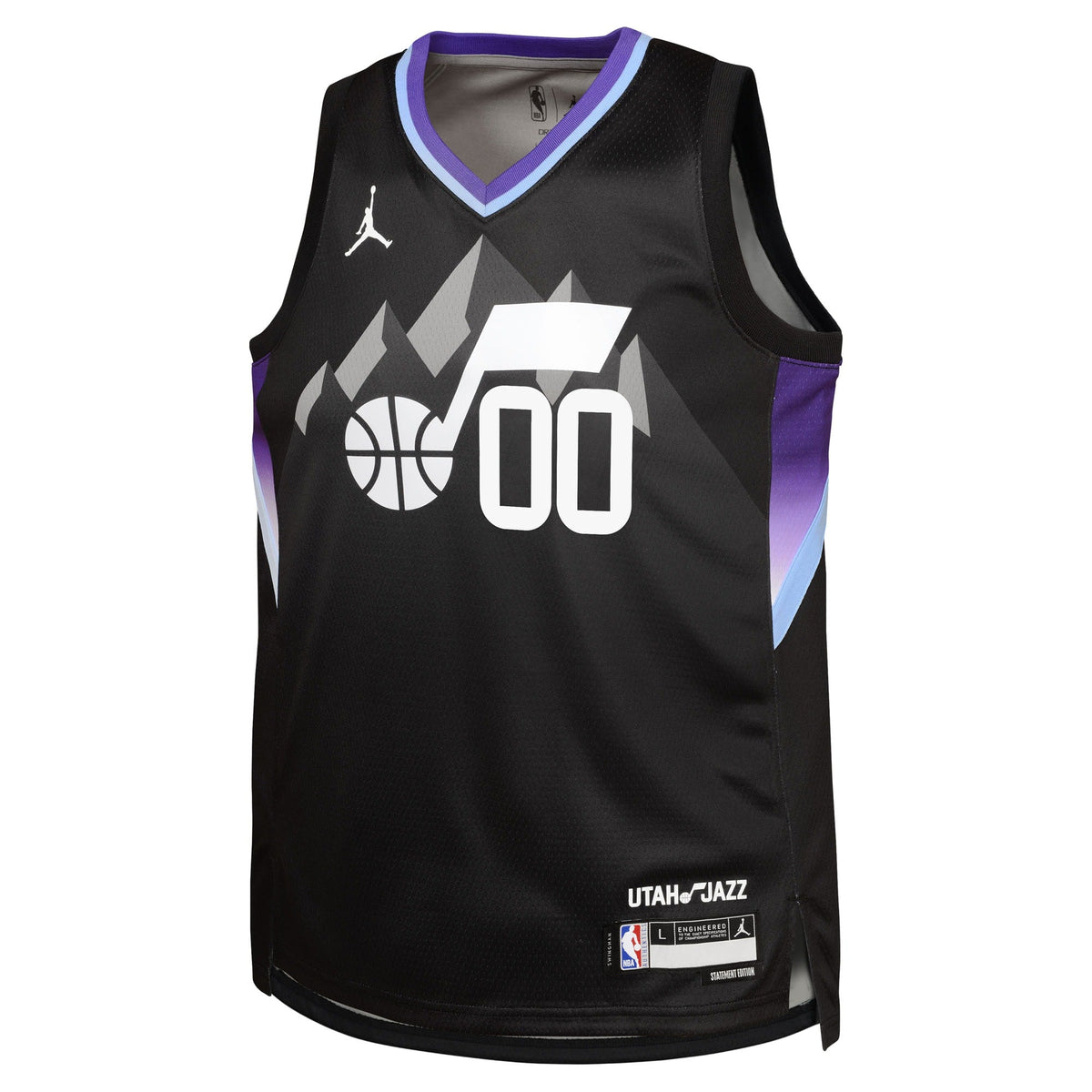 Utah Jazz Nike Jordan Statement Jersey - Youth product image 3