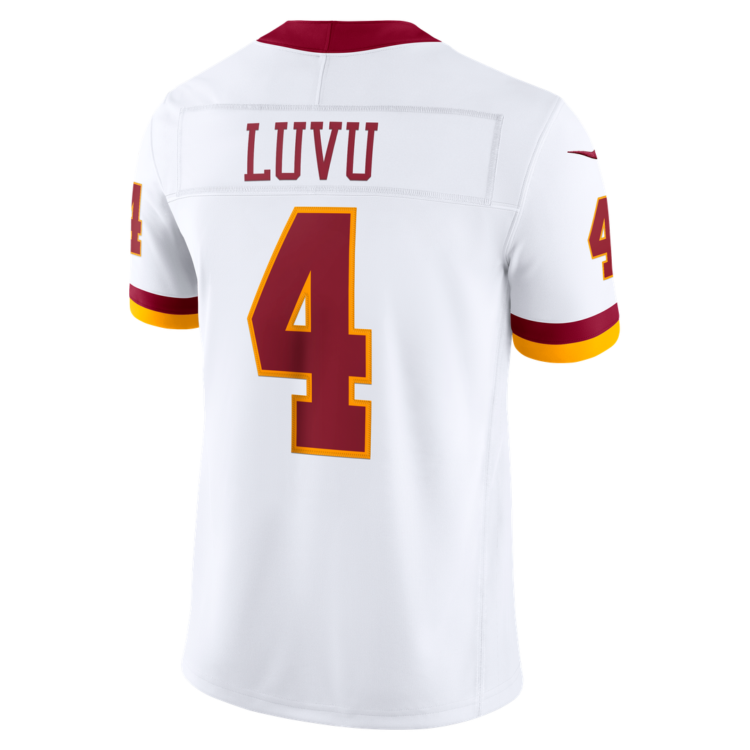 Washington Commanders Frankie Luvu Nike White Vapor F.U.S.E. Stitched Limited Jersey product image 3, provided for visual