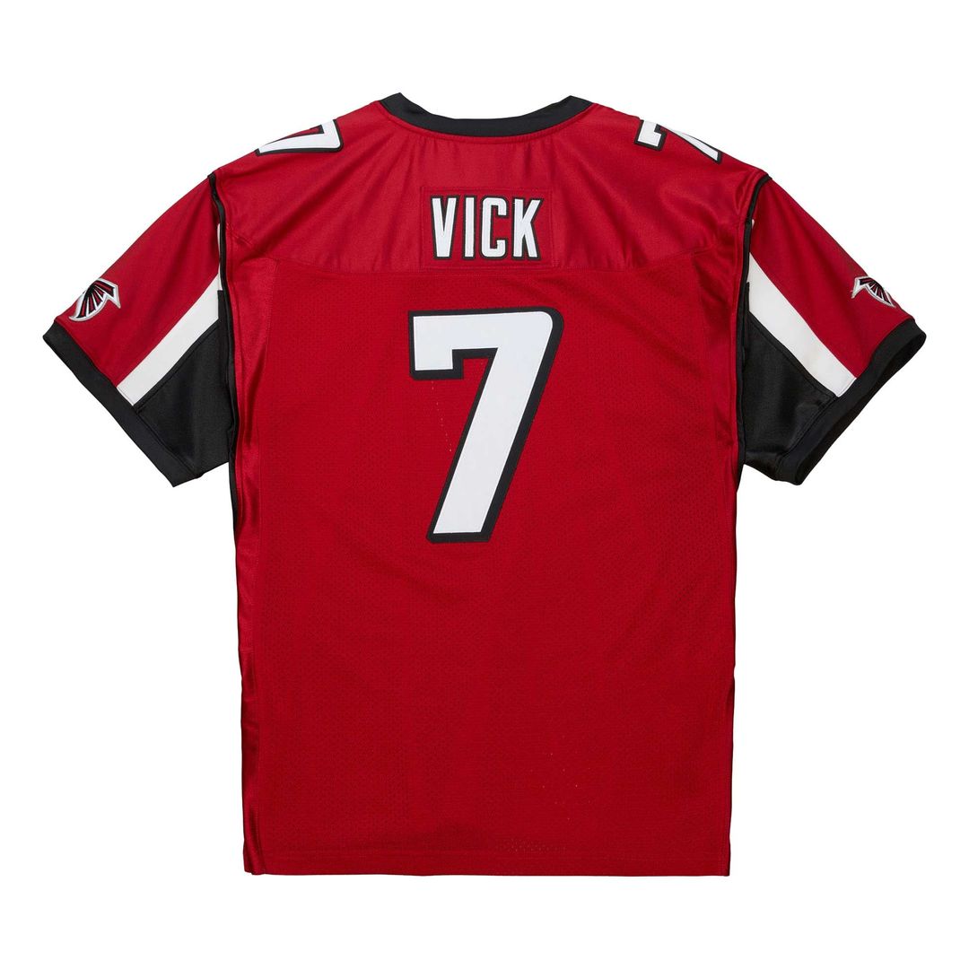 Atlanta Falcons 2003 Michael Vick Mitchell & Ness Red Authentic Throwback Retired Player Jersey product image 8, provided