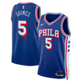 Philadelphia 76ers Nike Icon Edition Swingman Jersey - Royal - Quentin Grimes - Unisex product image 1, provided for visual