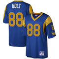 Los Angeles Rams Torry Holt Mitchell & Ness Royal Legacy Replica Jersey product image 1, provided for visual reference and