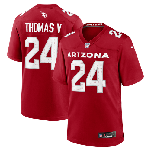 Arizona Cardinals Starling Thomas V Nike Cardinal Team Game Jersey product image 1, provided for visual reference and