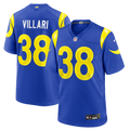 Los Angeles Rams Dan Villari Nike Royal Game Jersey product image 1, provided for visual reference and product detail review