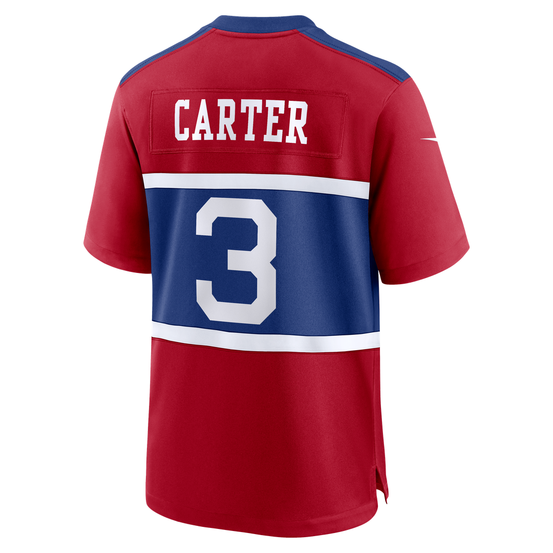 New York Giants Nike Red Alternate Game Jersey product image 3, provided for visual reference and product detail review