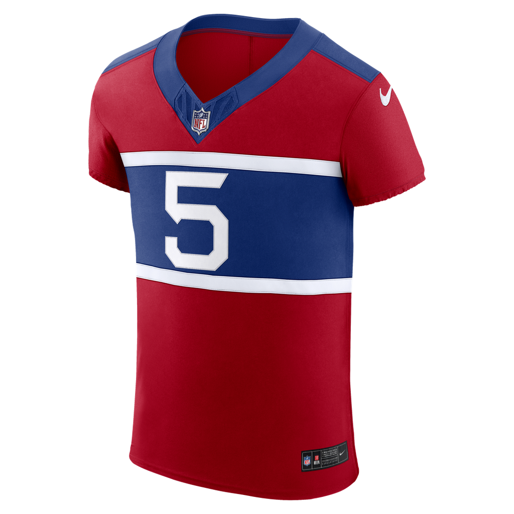 New York Giants Kayvon Thibodeaux Nike Red Alternate Vapor F.U.S.E. Elite Jersey product image 6, provided for visual