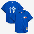 Toronto Blue Jays Jose Bautista Mitchell & Ness Royal Authentic Batting Practice Jersey product image 1, provided for visual