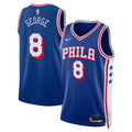 Philadelphia 76ers Nike Icon Edition Swingman Jersey - Royal - Paul George - Unisex product image 1, provided for visual