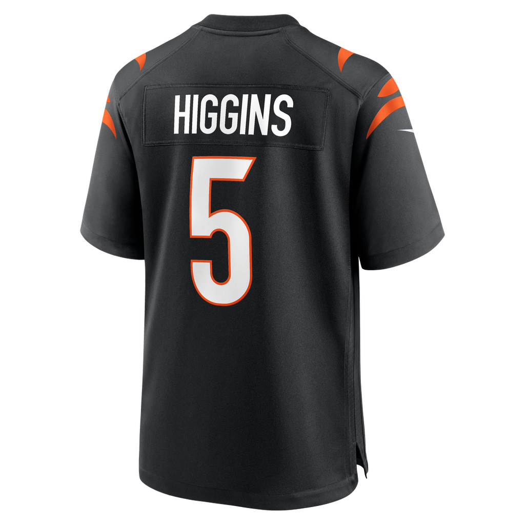 Cincinnati Bengals T-Shirt Higgins Nike White Game Jersey product image 9, provided for visual reference and product detail