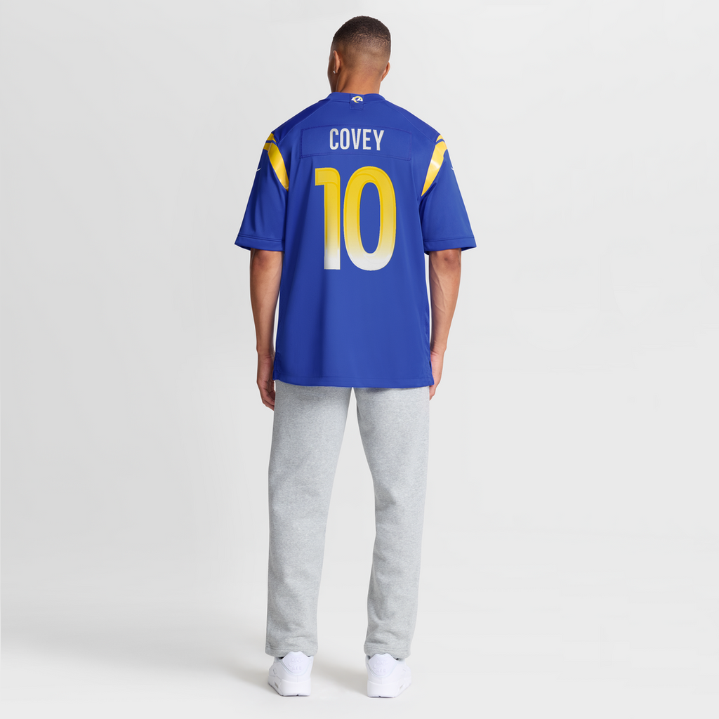 Los Angeles Rams Britain Covey Nike Royal Team Game Jersey product image 8, provided for visual reference and product detail