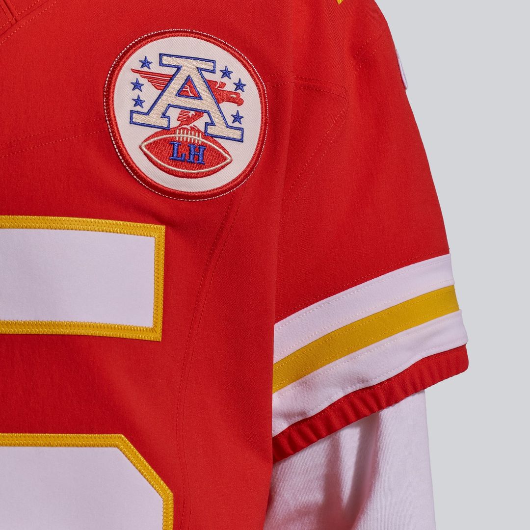 Kansas City Chiefs Patrick Mahomes Nike Red Team Vapor F.U.S.E. Elite Jersey product image 13, provided for visual reference