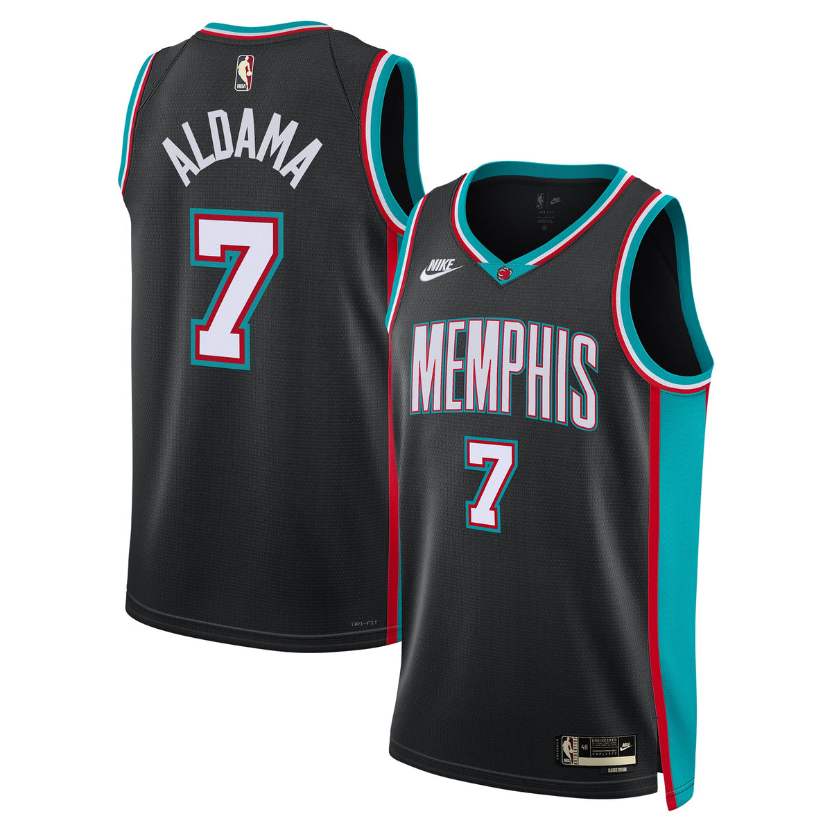 Memphis Grizzlies Nike Classic Edition Jersey - Black product image 1