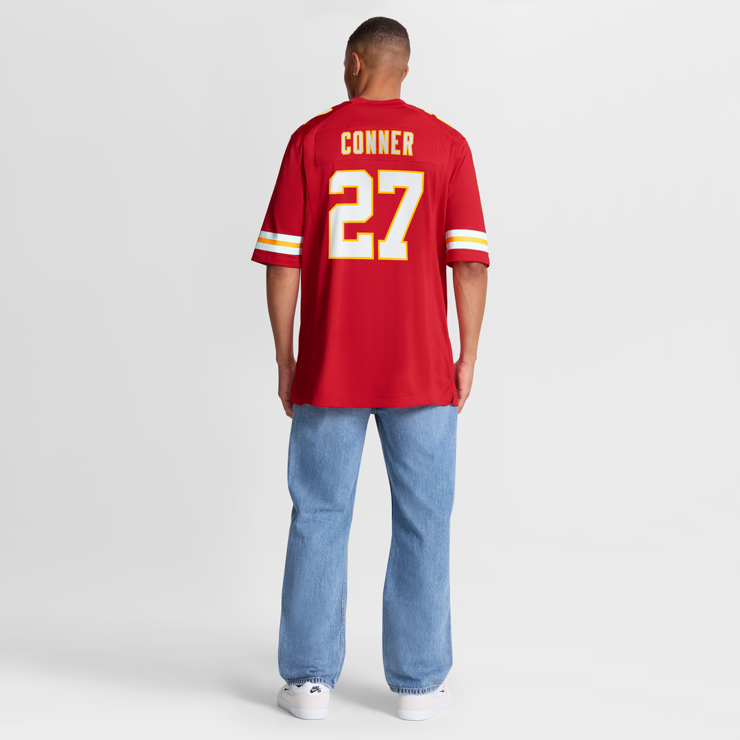 Kansas City Chiefs Chamarri Conner Nike Red Game Jersey product image 8, provided for visual reference and product detail